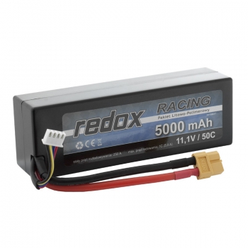 Redox 5000mAh 11,1V 50C Hartschalenkoffer - LiPo-Pack